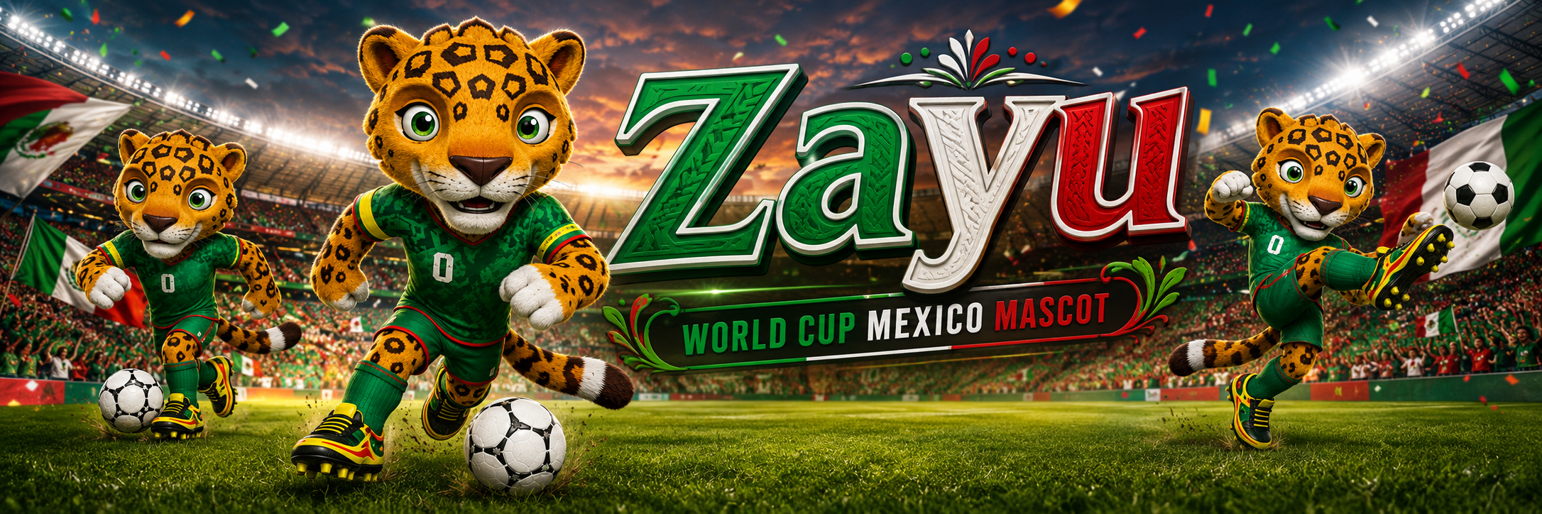 Zayu World Cup Mexico Mascot